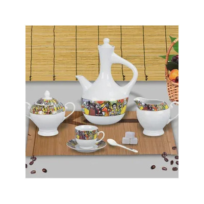 23 Pieces Dinner Set-Ngste Saba Design