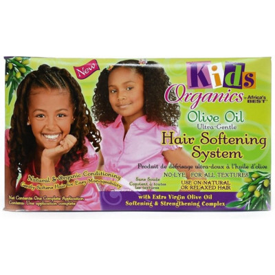 Africas Best Kids Organics Olive Oil Hair Softening System