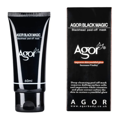 Agor Charcoal Peel-Off Black Mask (60ml)